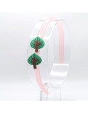 Diadema Acrilica con Diseño Floral Arbol