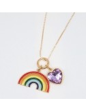 Collar Multiples Dijes Arcoiris