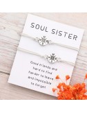 Set de Pulseras Soul Sisters Blanco