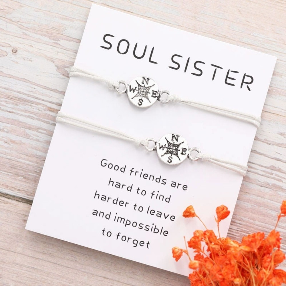 Set de Pulseras Soul Sisters Blanco